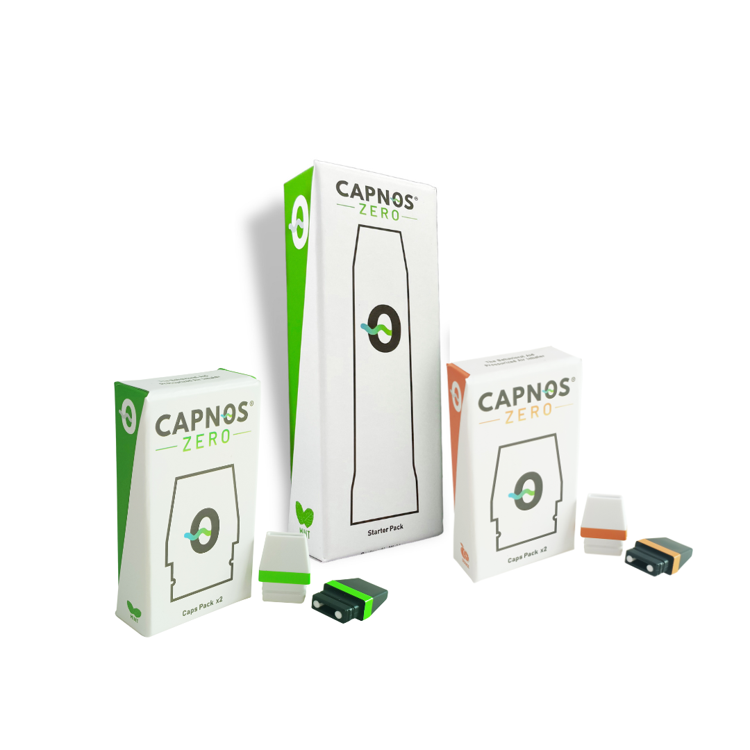CAPNOS Zero Bundle – Complete Inhaler Air‑Hit Kit