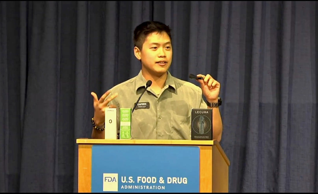 CAPNOS CEO Brendan Wang Unveils Behavioral Approach to Curbing Vaping Habits at the FDA and NIH