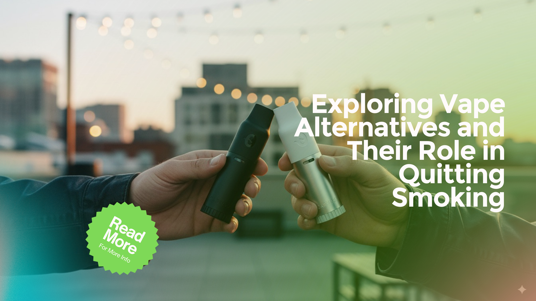 Exploring Vape Alternatives and Their Role in Quitting Smoking