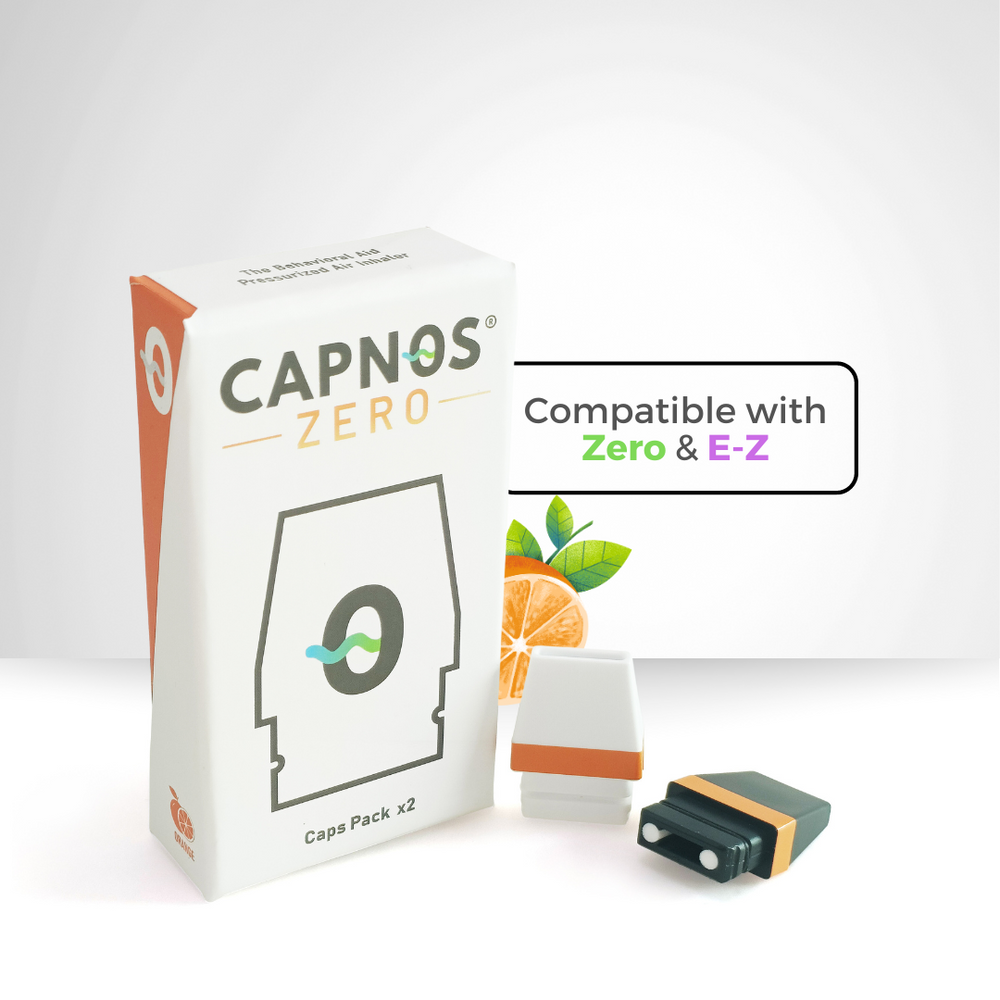 Natural Inhaler Caps – CAPNOS Orange Citrus Pack