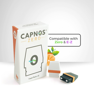 Natural Inhaler Caps – CAPNOS Orange Citrus Pack