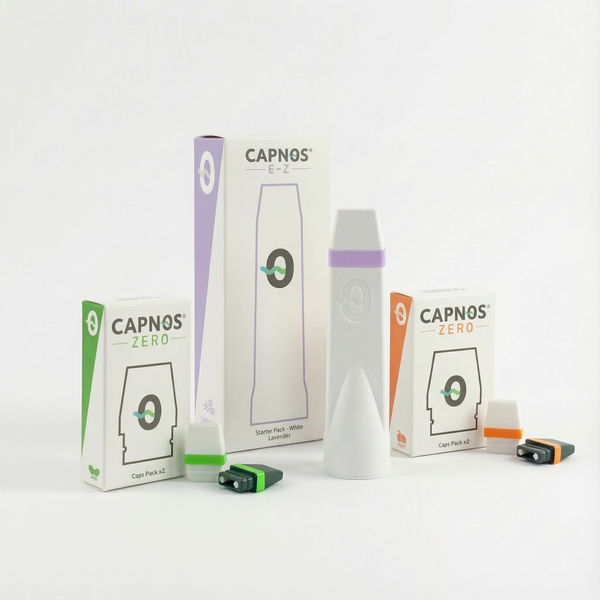 Mouth-to-Lung Air Inhaler Bundle – CAPNOS® E‑Z Complete